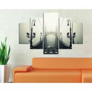 ST189 Multicolor Decorative MDF Painting (5 Pieces)