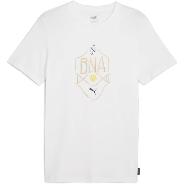 Puma Neymar Jr BNA Logo T-Shirt Adults - Yellow Yellow M