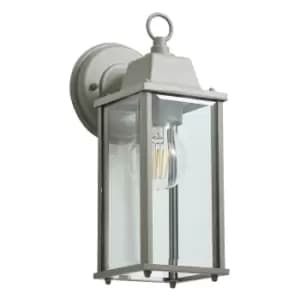 Zinc ERIS Outdoor Wall Lantern Dove Grey