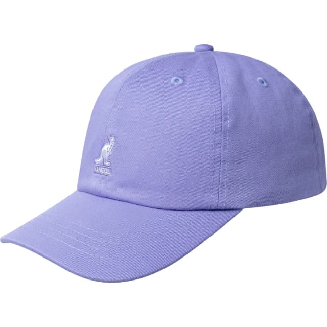 Kangol Adults Washed Baseball Cap Iced Lilac unisex One Size