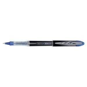 Uni Ball Vision Elite UB 200 Medium Rollerball Pen Tip 0.8mm Line 0.6mm Blue Pack of 12 Pens