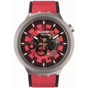 Swatch RED JUICY Big Bold Mens Watch SB07S110