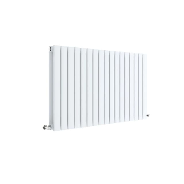 Balterley Horizontal Double Panel Radiator 3519 BTU Satin White 600x 992mm White