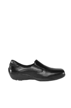 Flexible Leather Upper Twin Gusset Shoes