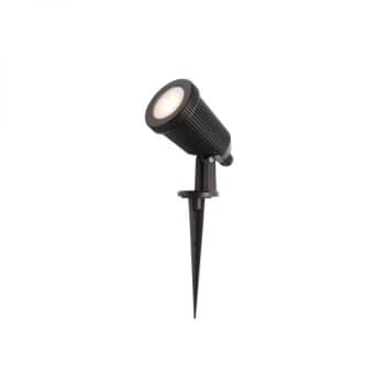 Forum Lighting 6W Coast Wells GU10 Spike Light Black - CZ-31806-BLK