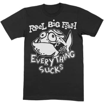 Reel Big Fish - Silly Fish Unisex Large T-Shirt - Black