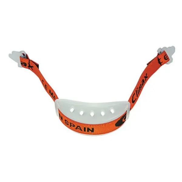 Climax Climax Chin Strap and Chin Rest (Pack of 10) Orange One Size CXPCS