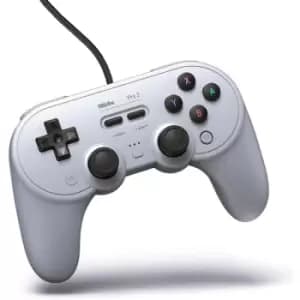8BitDo Pro2 Wired Gamepad Grey Edition