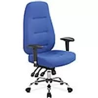 Nautilus Designs Ltd. 25 Hour Synchronous Operator Chair with Fabric Upholstery and Chrome Base