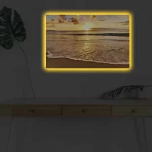 4570DHDACT-097 Multicolor Decorative LED Lighted Canvas Painting