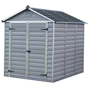 Palram SkyLight Shed 6 x 8 - Dark Grey
