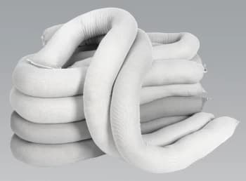 Sealey SAS10 Spill Absorbent Sock 60mm x 1.2mtr Pack of 10