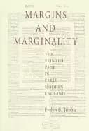 margins and marginality the printed page in early modern england