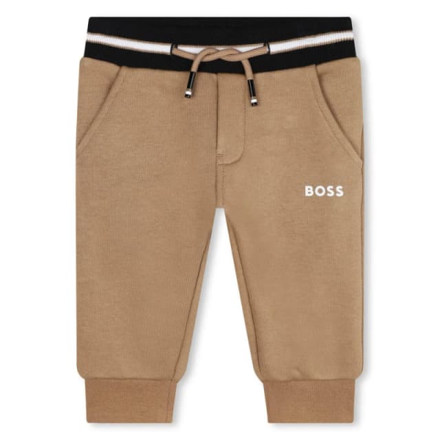 Boss Kids Closed Hem Jersey Joggers Cookie 269 male 3Y