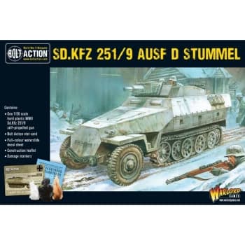 Sd.Kfz 251/9 Ausf D (Stummel) half-track (+ Markers)