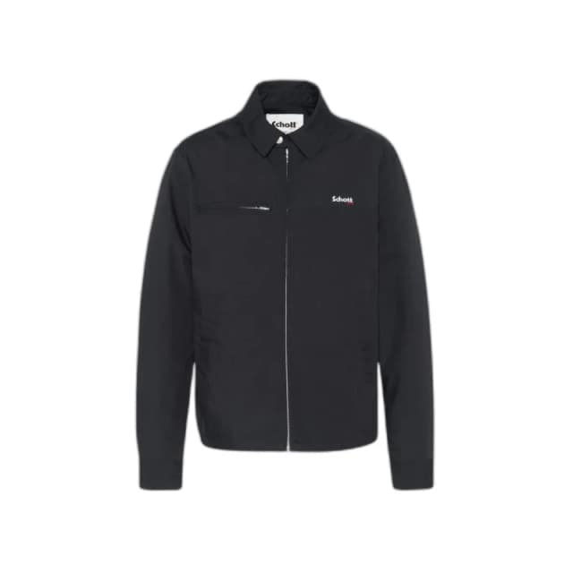 Schott Shirt collar jacket Schott Bleu Male L