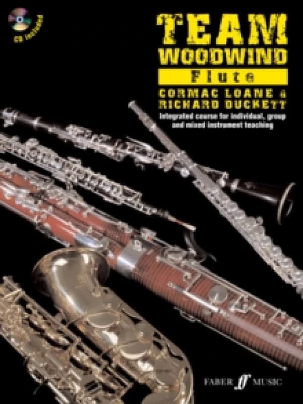 Team Woodwind Flute by Richard Duckett Book