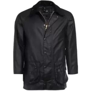 Barbour Mens Beaufort Wax Jacket Black 38