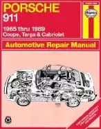 porsche 911 automotive repair manual 1965 to 1989 coupe targa and cabriolet