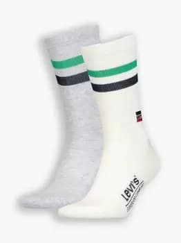 Levis Sport Stripe Regular Socks 2 pack - Blue
