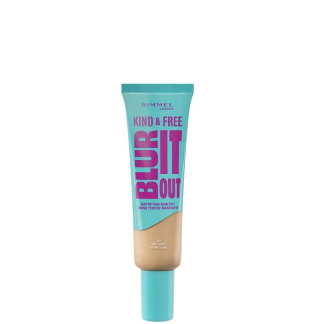 Rimmel London Kind & Free BLUR IT OUT Mattifying Skin Tint 30ml (Various Shades) - 103 True Ivory