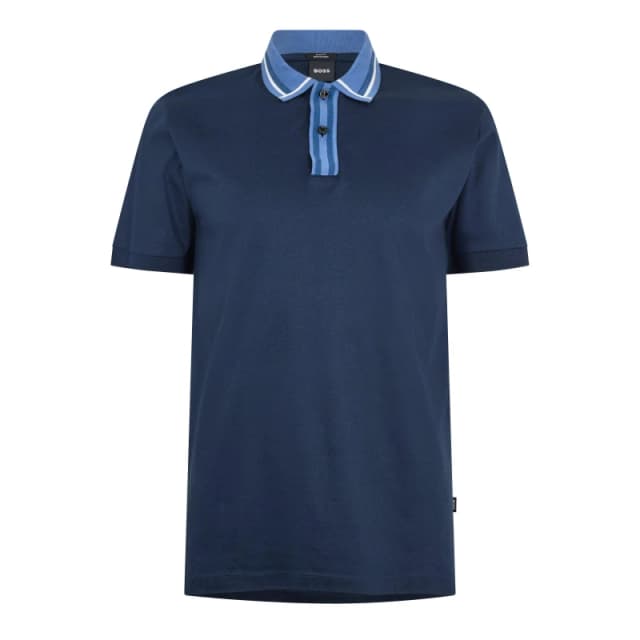 Boss Mens Phillipson Short Sleeve T-Shirt Dark Blue male S