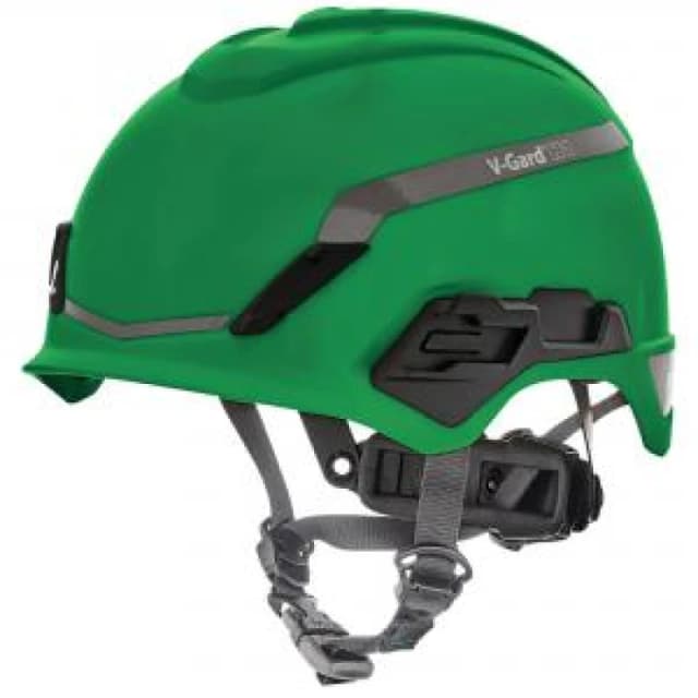 MSA V - Gard H1 Non Vented Helmet Green
