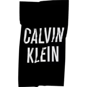Calvin Klein Logo Towel - Black