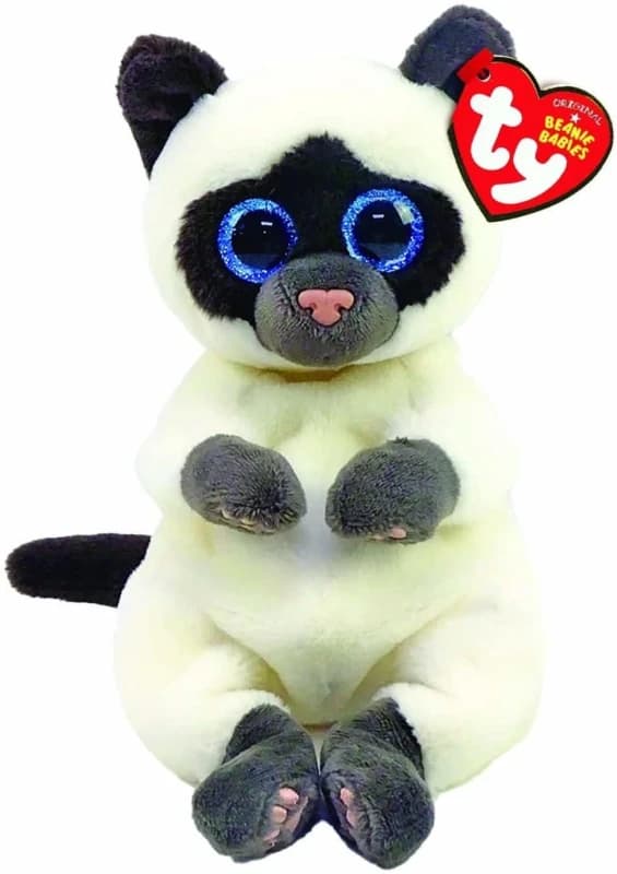Ty Beanie Bellies Miso the Cat 15cm Multi