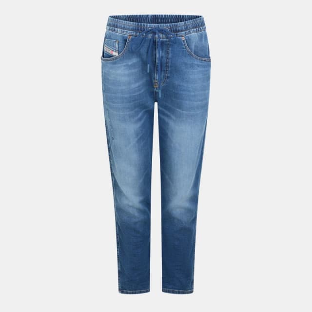 Diesel Womens Wide Leg Jeans Blue Denim female 23 L32