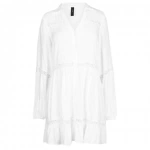 YAS Astilea Tunic Dress - White