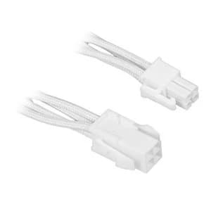 BitFenix Alchemy 4-Pin ATX12V Extension 45cm - sleeved white/white