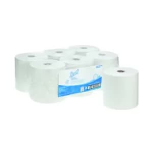 Control Hand Towel Roll White (Pack of 6) 6622