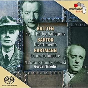 Benjamin Britten - Britten: Frank Bridge Variations/Bartók: Divertimento/... CD