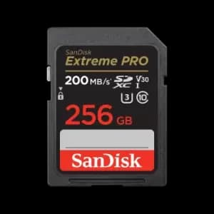 SanDisk Extreme PRO SDHC And SDXC UHS-I Card - 256GB - SDSDXXD-256G-GN4IN