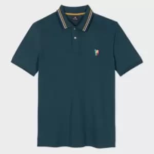 Paul Smith Mens Reg Fit Polo Zeb Emb