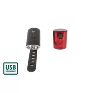 FWE Rechargeable Light Set - 150/15 Lumen - Black