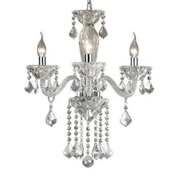 Tiepolo Chandelier 3 Light Finish, E14