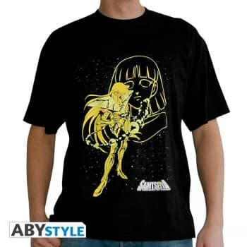 Saint Seiya - Virgo Shaka Mens Large T-Shirt - Black
