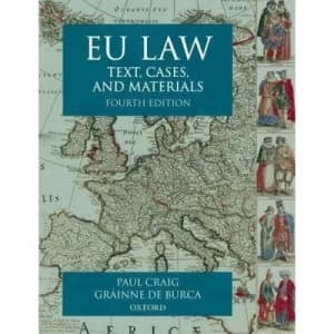 Eu Law by Fba Paul Craig Qc Paperback