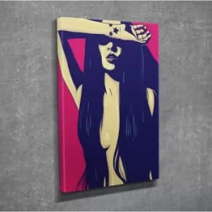 DC122 Multicolor Decorative Canvas Painting