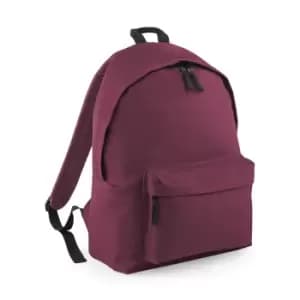 Beechfield Childrens Junior Fashion Backpack Bags / Rucksack / School (One Size) (Burgundy)