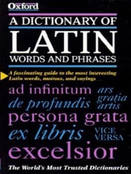 A Dictionary of Latin Words and Phrases by James Morwood Paperback