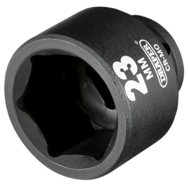 Draper 20172 Draper Hi-Torq Impact Socket, 3/8" Sq. Dr., 23mm