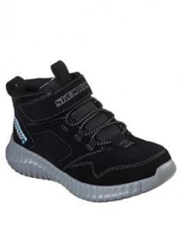 Skechers Boys Elite Flex High Top Trainer