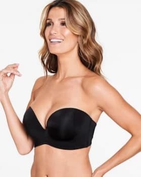 Wonderbra Ultimate Black Strapless Bra