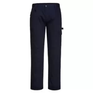 Portwest Mens Super Work Trousers (34R) (Navy)