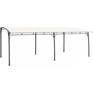 Garden Sunshade Awning 6x3x2.55 m Cream Vidaxl Cream