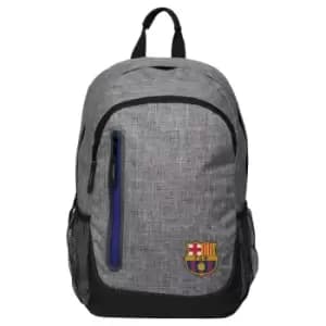 FC Barcelona Backpack (One Size) (Grey)