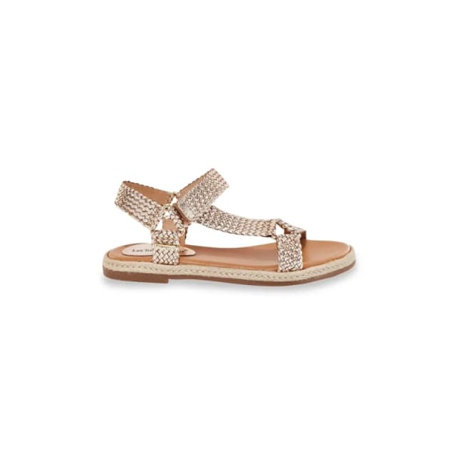 LES TROPEZIENNES PAR M.BELARBI Hipsto Leather Sandals Gold-Coloured Women 36 (3.5);37 (4);38 (5);39 (5.5 to 6);40 (6.5);41 (7)